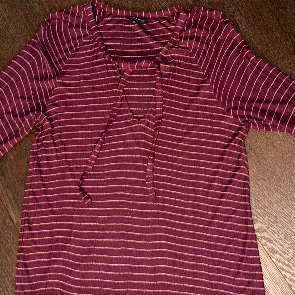 Lucky Brand striped top Size M